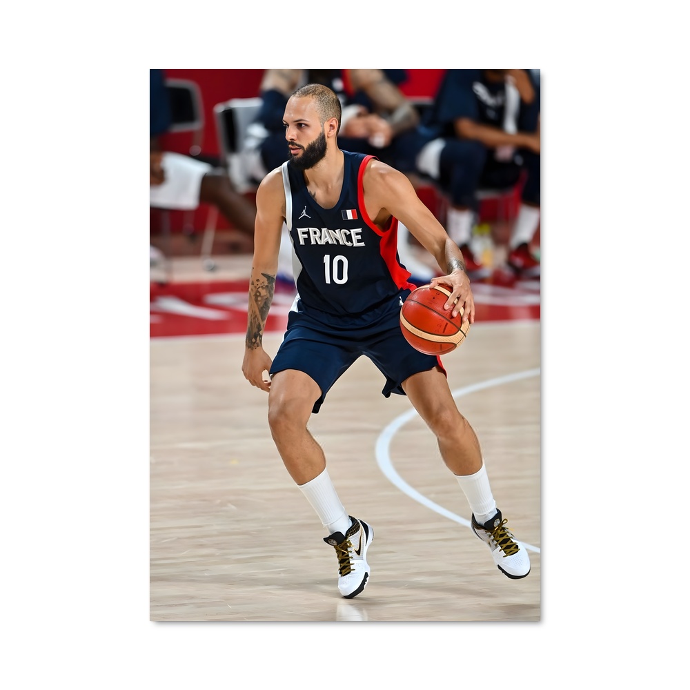 Poster Evan de fournier – affiche Basketball